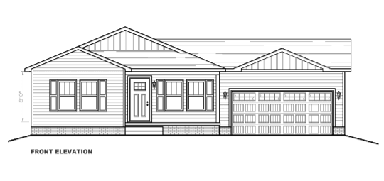 Crossmod mongolia r elevation and exterior home features