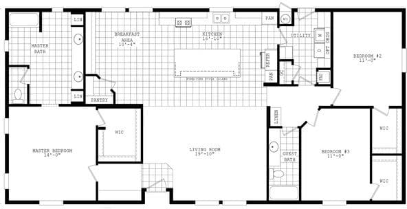 Santa fe ii 32643a floor plan home features