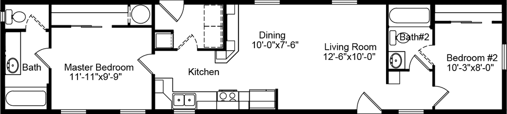 American freedom ii 14602a floor plan home features