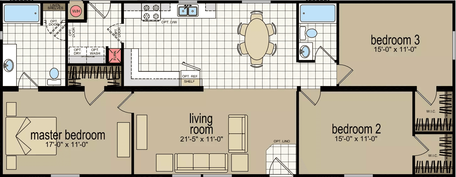 Cm-3603b floor plan cropped home features