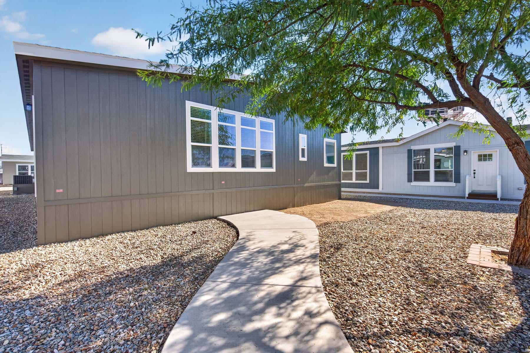 Hacienda hero, elevation, and exterior home features