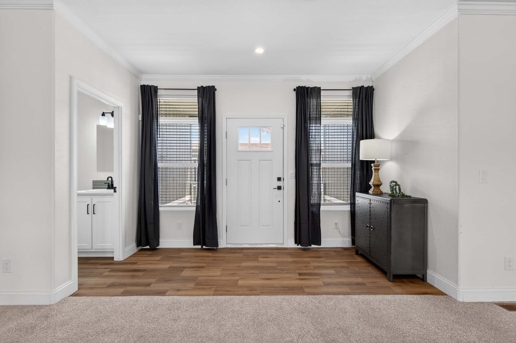 Hacienda interior home features