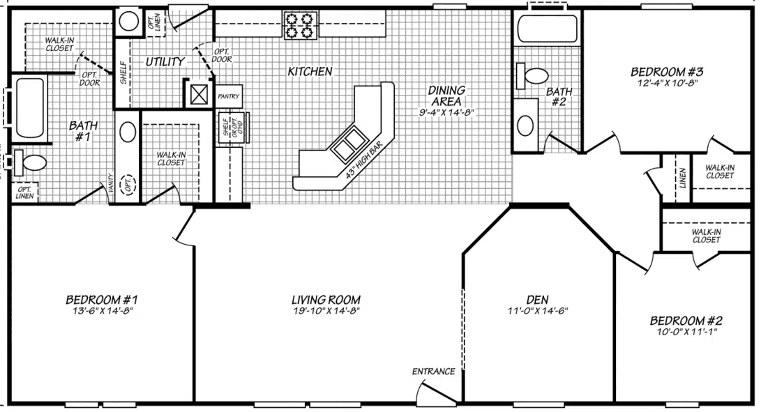 Canyon lake 30563k floor plan home features