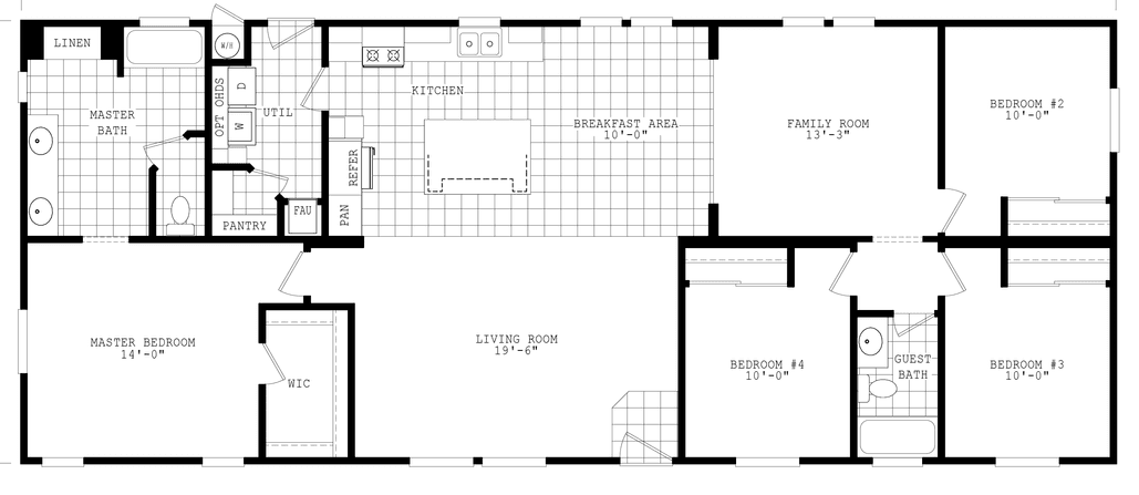 Sierra value 32705a floor plan home features